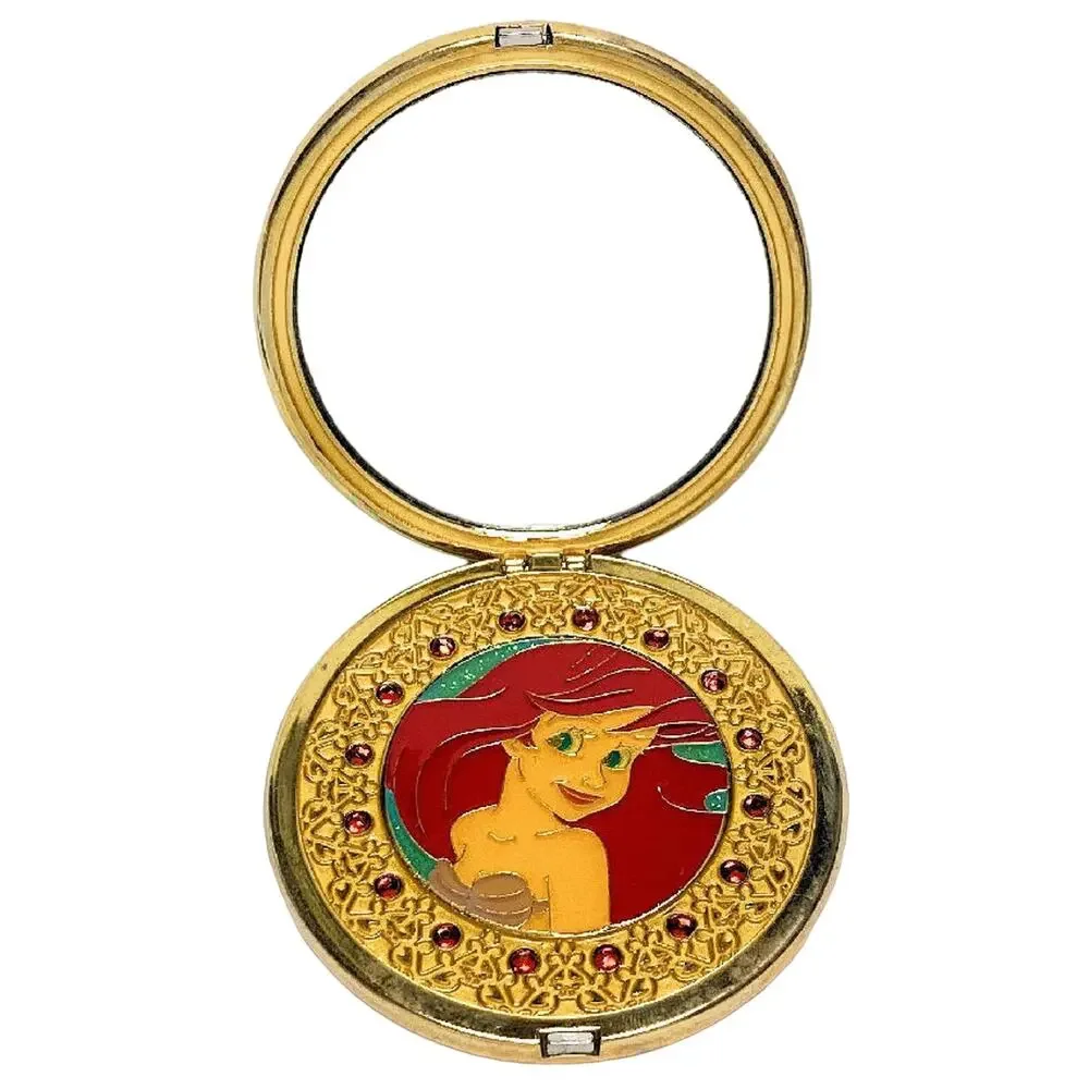 Disney Store Exclusive Princess Ariel Compact Mirror Pin 2008 Collectible LE